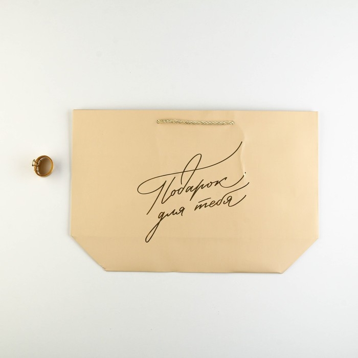 Пакет подарочный, упаковка, «Подарок для тебя», 30 х 27.5 х 12 см Пакет подарочный, упаковка, «Подарок для тебя», 30 х 27.5 х 12 см