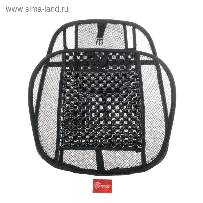 Накидка-массажер TORSO на сиденье, 123×47 см, деревянная вставка Накидка-массажер TORSO на сиденье, 123×47 см, деревянная вставка