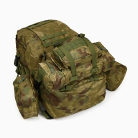 Рюкзак тактический "Storm tactic" мужской, стропы MOLLE, подсумки, 50 л, камуфляж мох