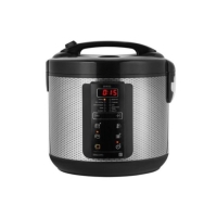 Мультиварка RED Solution SkyCooker RMC-M225S, 860 Вт, 5 л, 11 программ, серебристо-чёрная