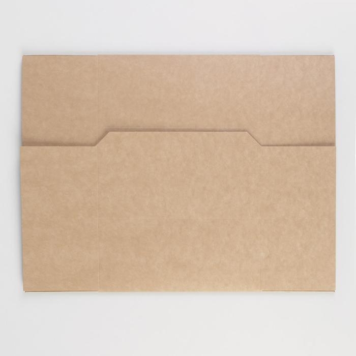 Коробка подарочная складная крафтовая, упаковка, 30 х 20 х 9 см Коробка подарочная складная крафтовая, упаковка, 30 х 20 х 9 см