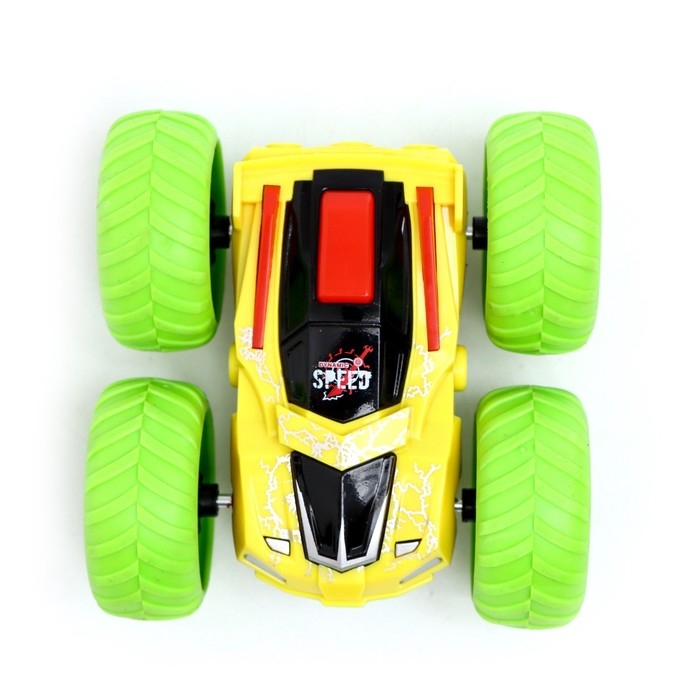 Перевёртыш инерционный «Трюкач», цвет зелёный Перевёртыш инерционный «Трюкач», цвет зелёный