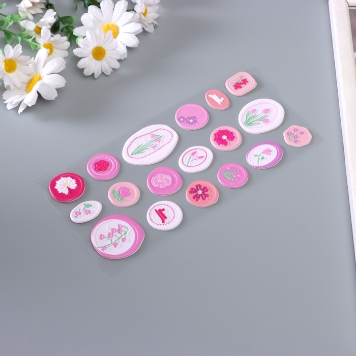 Наклейка для творчества Наклейка для творчества "Печать. Нежная весна" 22х10 см