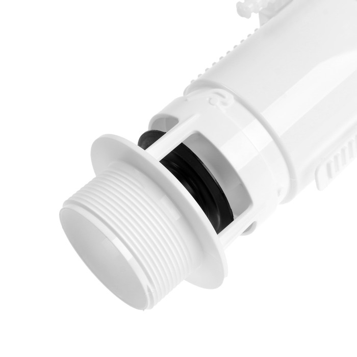 Арматура для смывных бачков  Арматура для смывных бачков "АНИ Пласт" WC6050 Эконом, с боковой подводкой 1/2", белая кнопк