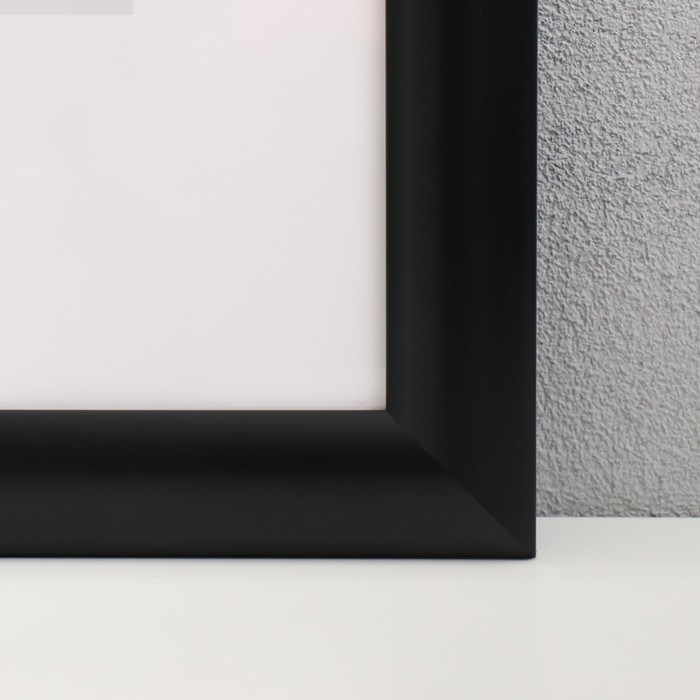 Фоторамка пластик Фоторамка пластик "МИРАМ" 25х35 см чёрный (пластиковый экран)