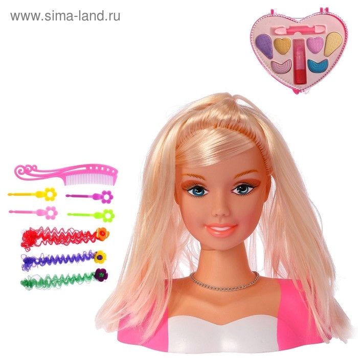Кукла манекен для создания стильной прически и модного макияжа, в пакете Кукла манекен для создания стильной прически и модного макияжа, в пакете