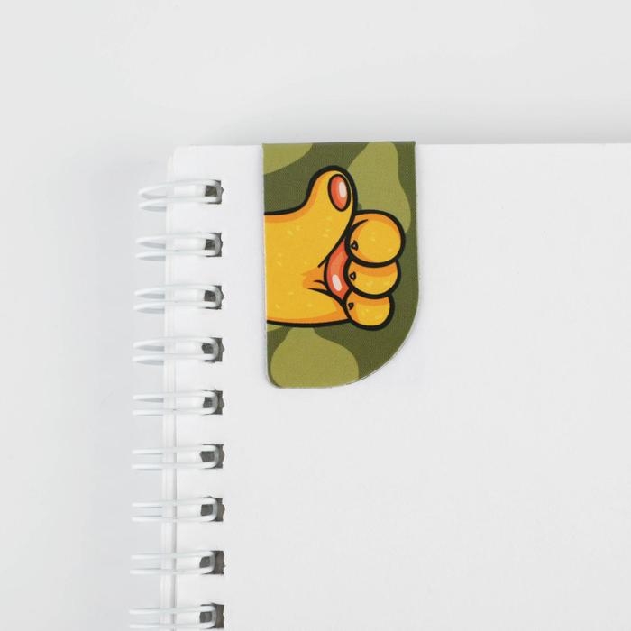 Магнитные закладки «Настоящий герой», 4 шт мини Магнитные закладки «Настоящий герой», 4 шт мини