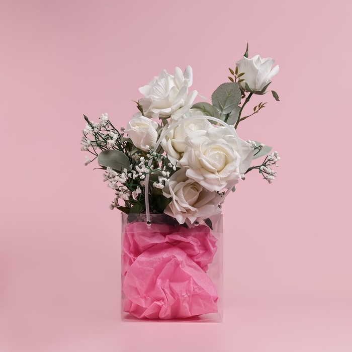 Пакет подарочный с квадратным дном 16 х 15 х 17 см Пакет подарочный с квадратным дном 16 х 15 х 17 см