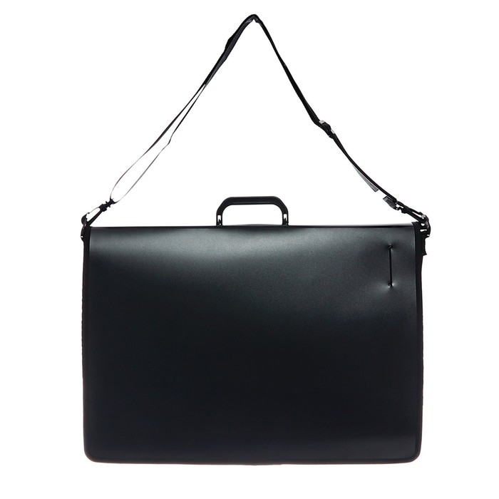 Папка для чертежей и рисунков A3, 520 х 370 х 12мм, с ручкой, пластиковая, 2 отделения, плечевой ремень, deVENTE Папка для чертежей и рисунков A3, 520 х 370 х 12мм, с ручкой, пластиковая, 2 отделения, плечевой ремень, deVENTE