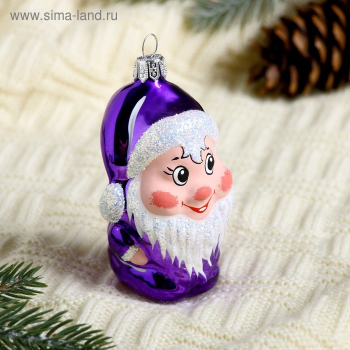 Ёлочная игрушка Ёлочная игрушка "Домовёнок", h-8 см, микс