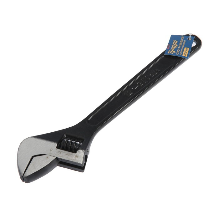 Ключ разводной ТУНДРА, фосфатированный, 300 мм Ключ разводной ТУНДРА, фосфатированный, 300 мм