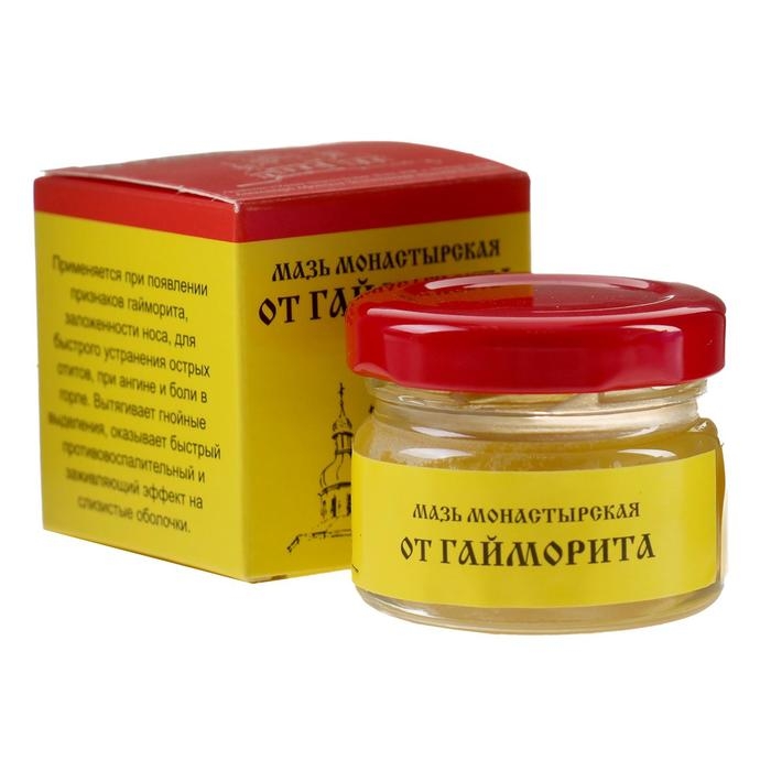 Мазь «Монастырская От гайморита», 25 мл,  Мазь «Монастырская От гайморита», 25 мл, "Бизорюк"
