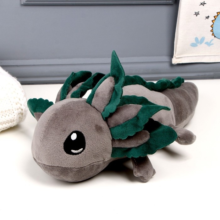 Мягкая игрушка «Аксолотль», 45 см, цвет серый Мягкая игрушка «Аксолотль», 45 см, цвет серый