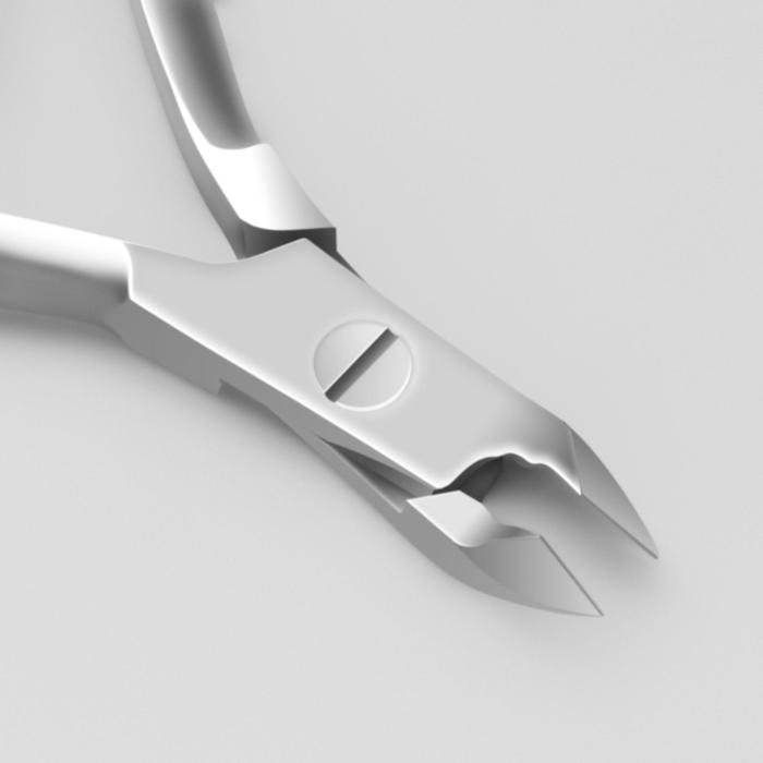 Кусачки маникюрные для кутикулы, двойная пружина, 10 см, длина лезвия - 5 мм, в блистере, цвет серебристый, MC-350-S-SH Кусачки маникюрные для кутикулы, двойная пружина, 10 см, длина лезвия - 5 мм, в блистере, цвет серебристый, MC-350-S-SH