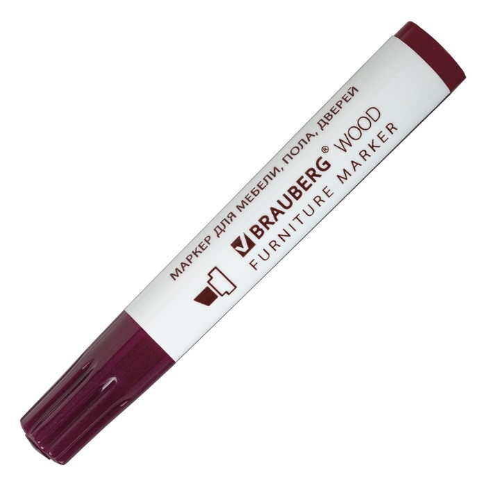 Маркеры 6цв для дерева, BRAUBERG WOOD 152203 Маркеры 6цв для дерева, BRAUBERG WOOD 152203