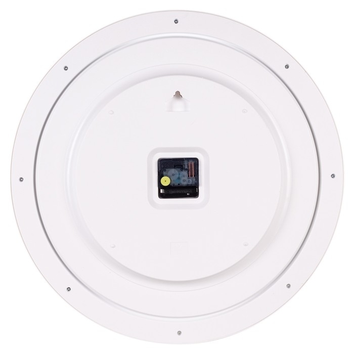 Часы настенные, интерьерные "Классика", бесшумные, d-48 см, белые