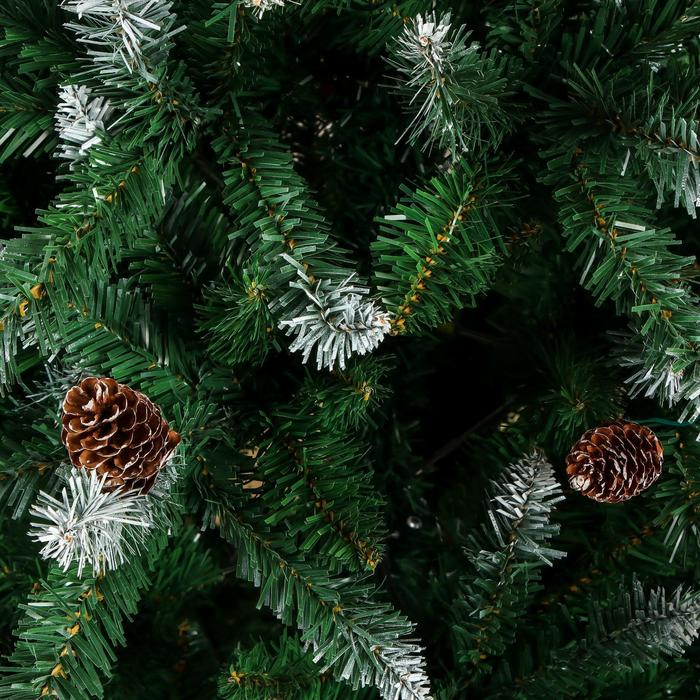 Ёлка  Ёлка "Шик иней" 180 см d нижнего яруса 115 см 824 ветки