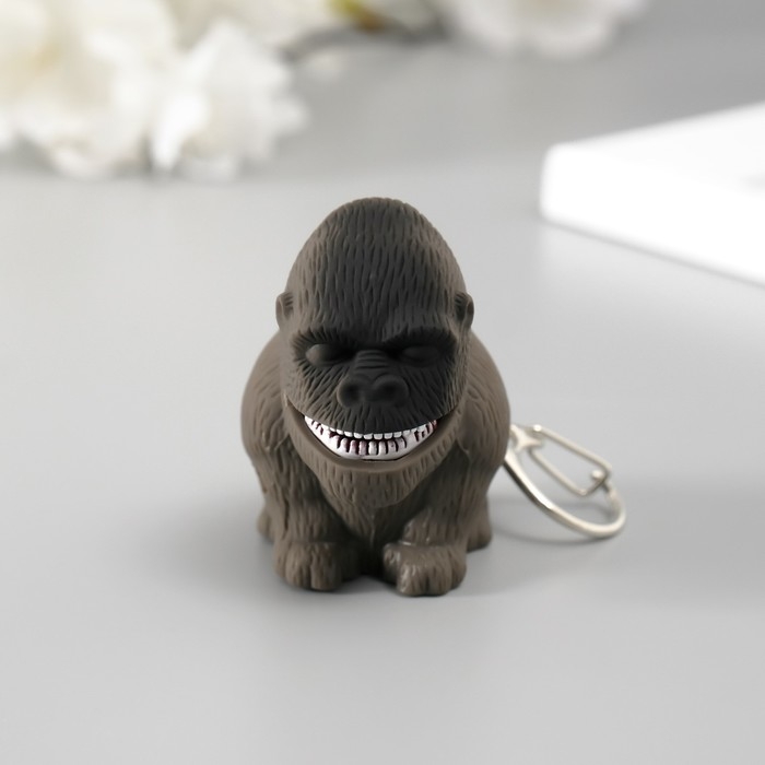 Фонарик свет на кольце Фонарик свет на кольце "Горилла" открывает рот