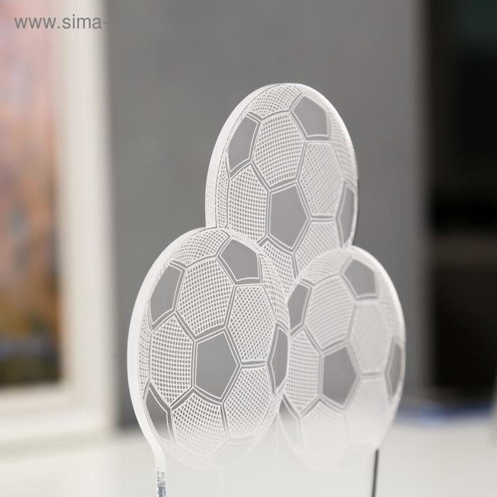 Светильник  Светильник "Три мяча" от сети 9,5x11,5x20 см RISALUX