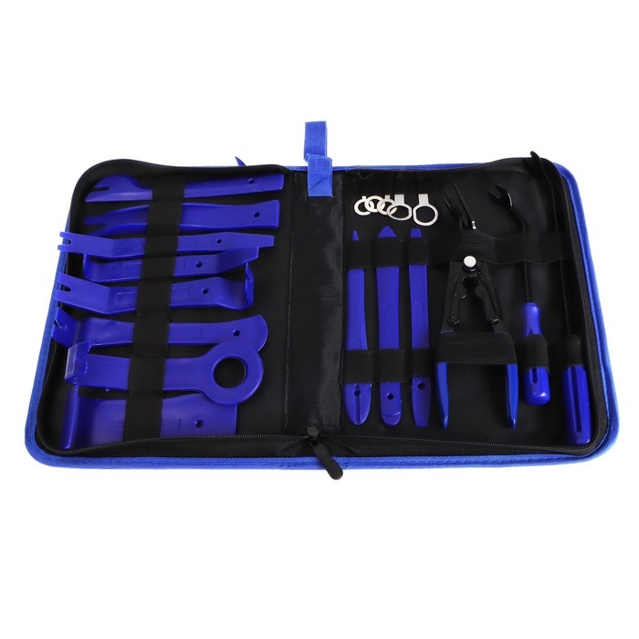 Набор инструмента по пластику, 19 предметов, в сумке Набор инструмента по пластику, 19 предметов, в сумке