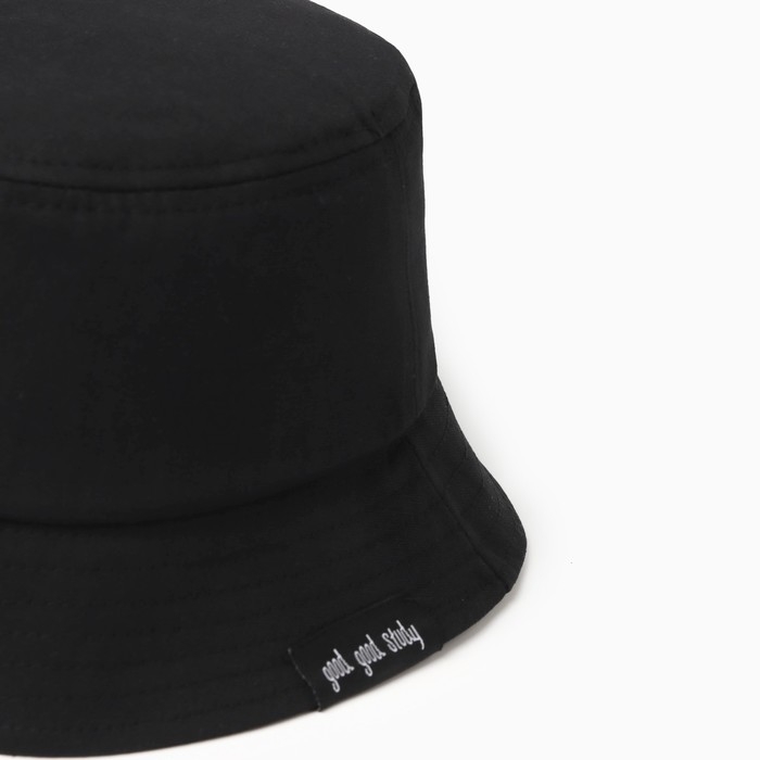 Панама детская Панама детская "Классика" MINAKU цвет чёрный, р-р 52