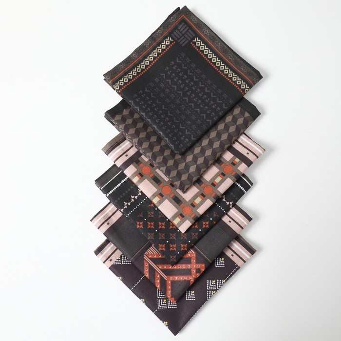 Платок носовой мужской 28х28см, 6шт, рис 29270-2, микс, ситец 100г/м, хл100% Платок носовой мужской 28х28см, 6шт, рис 29270-2, микс, ситец 100г/м, хл100%