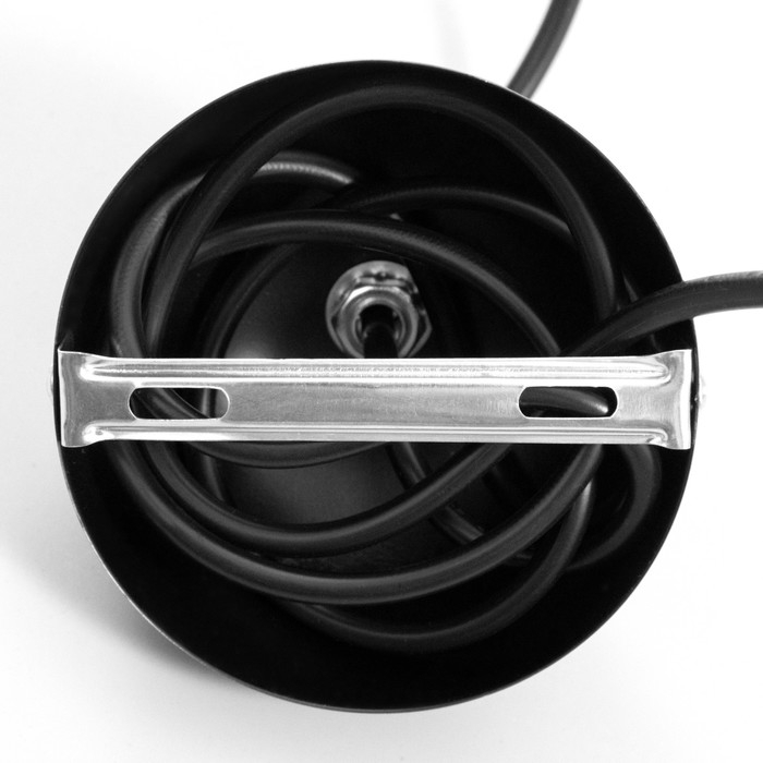 Светильник Светильник "Алва" G9 40Вт черный 12х12х18-118 см