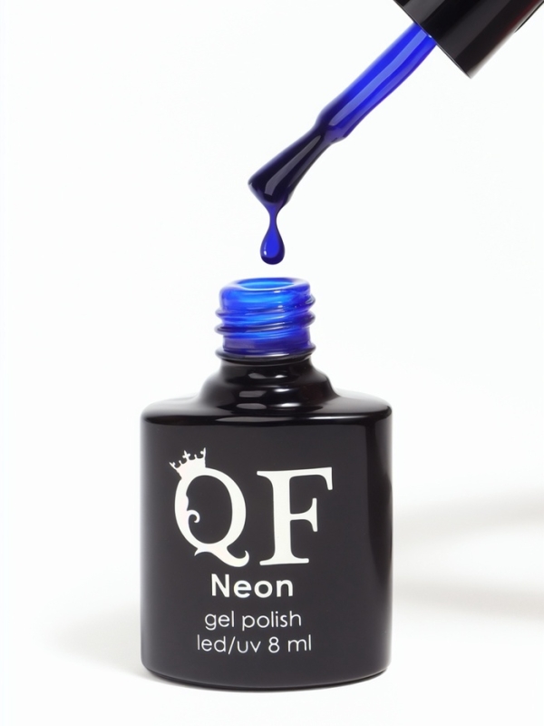 Гель лак для ногтей, неоновый, 3-х фазный, 8 мл, LED/UV, цвет синий с блёстками (38) Гель лак для ногтей, неоновый, 3-х фазный, 8 мл, LED/UV, цвет синий с блёстками (38)