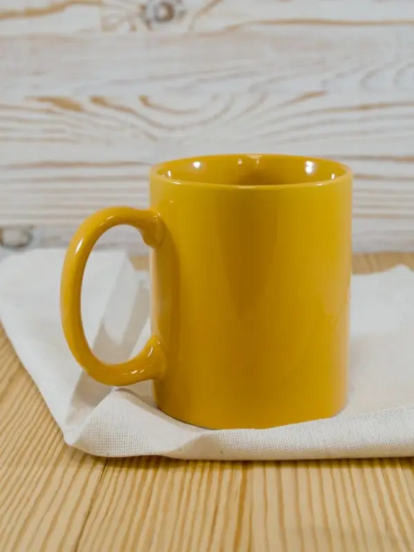 Кружка Promo, желтая Кружка Promo, желтая