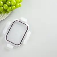 VETTA Набор контейнеров для продуктов на защелках 3пр, 370мл, 600мл, 1000мл, жаропрочное стекло