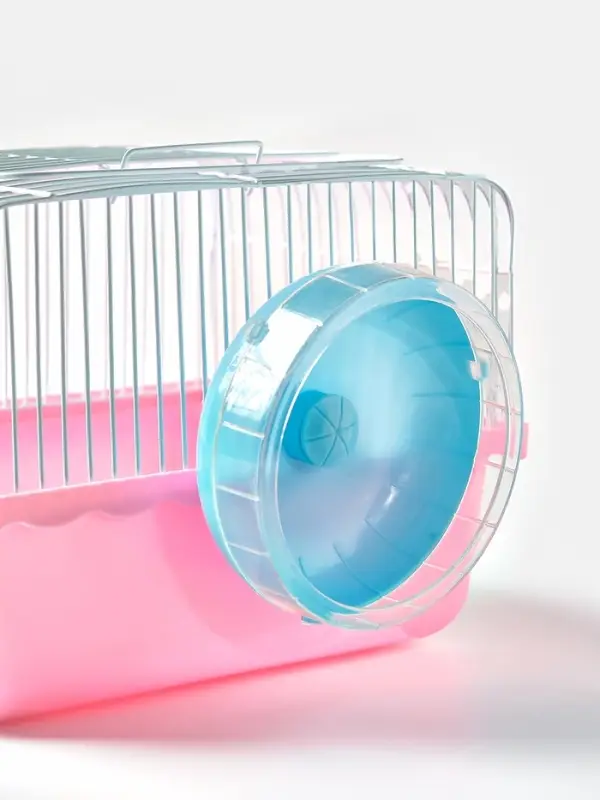 Колесо для грызунов тихое, 11 см, синее