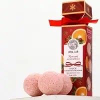 Бомбочки для ванны с ароматом глинтвейна, 3×40 г, URAL LAB