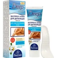 Экспресс-крем для депиляции Floresan Deep Depil нежный, для чувствительной кожи, 100 мл