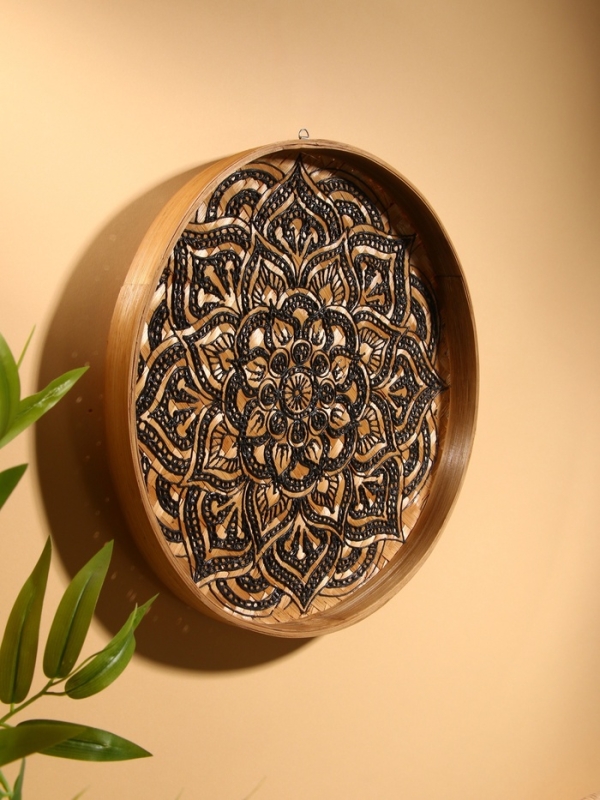 Панно настенное 34 см, бамбук Панно настенное 34 см, бамбук