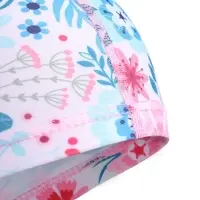 Шапочка для плавания детская ONLYTOP Swim &laquo;Цветочный мир&raquo;, тканевая, обхват 46-52 см