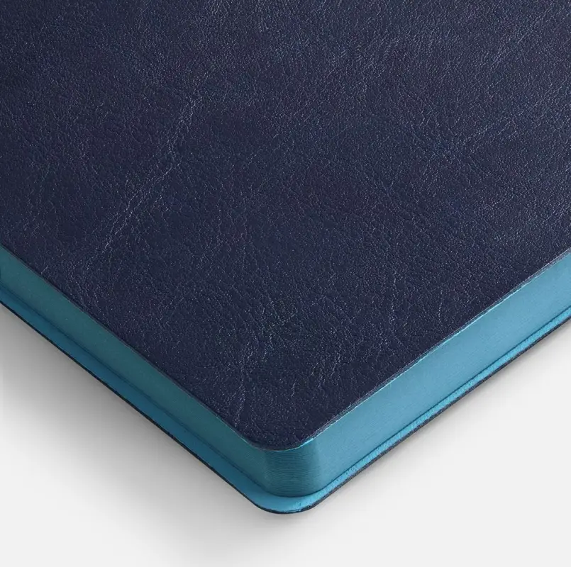 Ежедневник Doppio, недатированный, синий с голубым Ежедневник Doppio, недатированный, синий с голубым