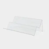 Подставка горка 2 ступеньки, наклонная 25&times;12.5&times;8.5 см, оргстекло 2 мм