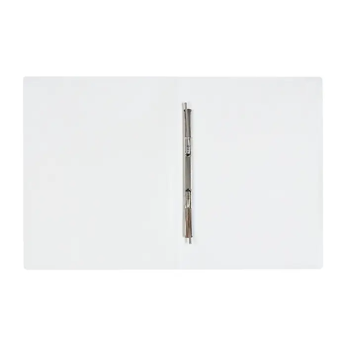 Папка с пружинным скоросшивателем А4, 500 мкм, корешок 15 мм, Calligrata, до 100 листов, белая Папка с пружинным скоросшивателем А4, 500 мкм, корешок 15 мм, Calligrata, до 100 листов, белая