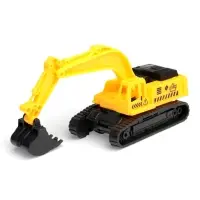 Машина пласт. "Автоперевозчик", 20 см, свет-звук, инерц., подв. дет., экскаватор в компл. 2054256-R