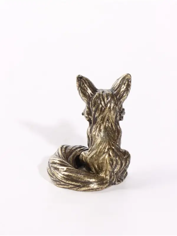 Фигурка декоративная &laquo;Лисёнок&raquo;, металл, 2.6&times;2.9&times;3.3 см