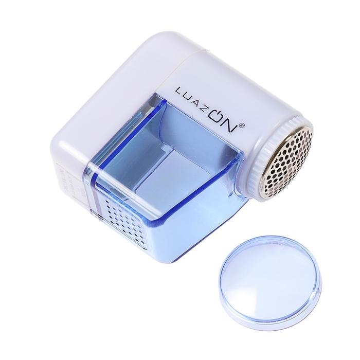 Машинка для удаления катышков Luazon LUK-01, 2хAA (не в комплекте), голубая Машинка для удаления катышков Luazon LUK-01, 2хAA (не в комплекте), голубая