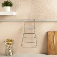 Полка для крышек тм VETTA, 21x11x37см, хромированная сталь