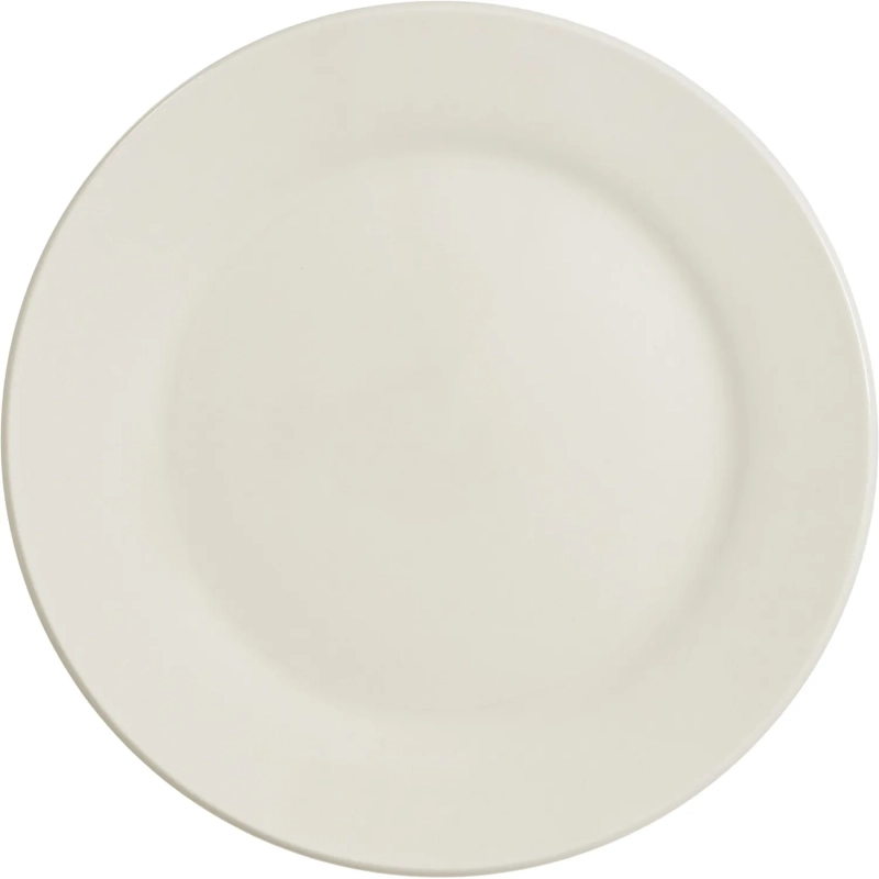 Тарелка Makalu, D178мм, фарфор, белая 18шт/уп