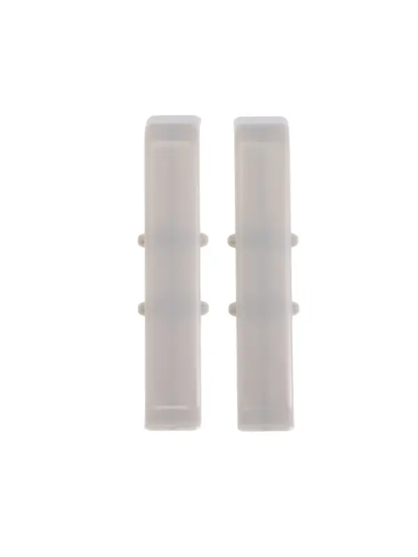 Соединитель для плинтуса &laquo;Деконика&raquo;, 85 мм, 2 штуки, цвет 002 светло-серый