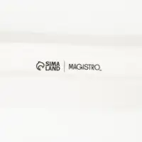 Блюдо для оливок Magistro &laquo;Бланш&raquo;, 29.5&times;6 см, фарфор, белое