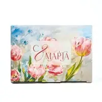 Подарочная коробка, упаковка, &laquo;С 8 марта&raquo;, 22&times;15&times;10 см