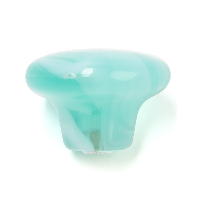 Ручка-кнопка CAPPIO, d=33 мм, акрил, цвет бирюзовый, 8 шт. Ручка-кнопка CAPPIO, d=33 мм, акрил, цвет бирюзовый, 8 шт.