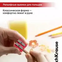 Точилка ErichKrause EasySharp Duo Classic, МИКС