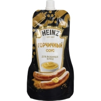 Соус Heinz горчичный ДП 200г