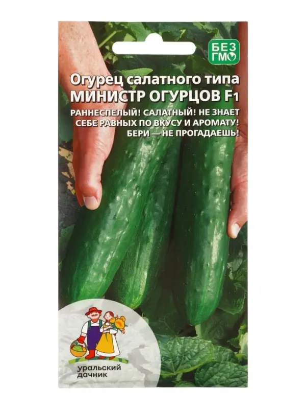 Семена Огурец "Министр огурцов - салатного типа", 10 шт